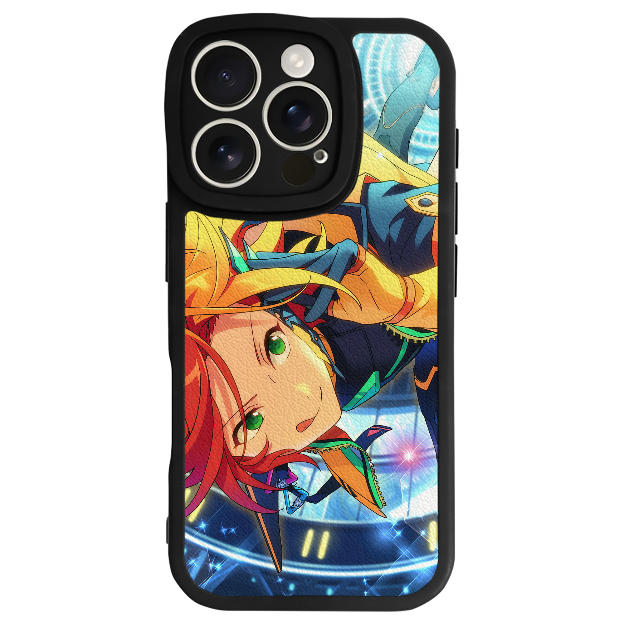 （画像用） あんさんぶるスターズ! Ensemble Stars 【iPhone 16シリーズ対応】シリコンスマホケース（レザー調） 材質：シリコン